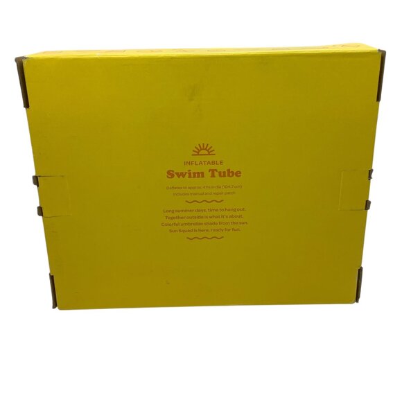 Sloth Pool Float Kids Sun Squad 5ft Long Ages 6+ Lake Floatie NEW NIB - Picture 4 of 4